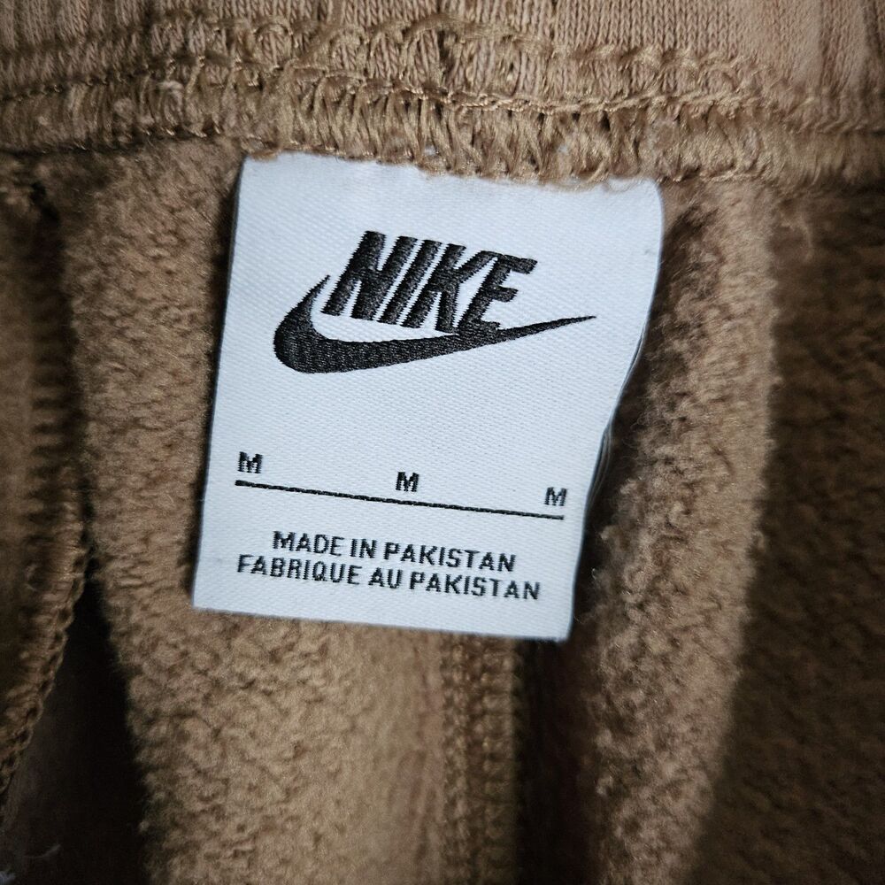 Nike Men’s Joggers – Size M Brown/tan jogger pants White embroidered Nike Logo - Picture 4 of 7